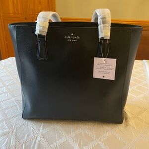Kate Spade Laptop tote -black